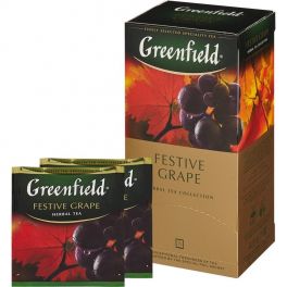 Чай Greenfield  Festive Grape, праздничный виноград, 25п /2г