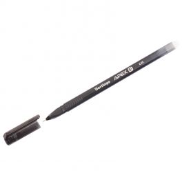 Ручка  Пиши-стирай  гел. Berlingo Apex E, черная 0.5мм, трехгранная (20)