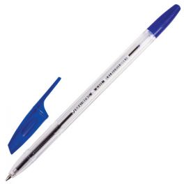 Ручка шар. Brauberg X-333  синяя 0.7/0,35мм, корпус прозр. (50)