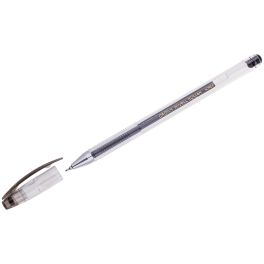 Ручка гел.  Crown Needle  0,5мм  *черная, игольчатый стержень (12)