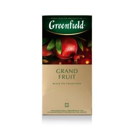 Чай Greenfield  Grand Fruit черный со вкусом граната, 25п / 1,5г