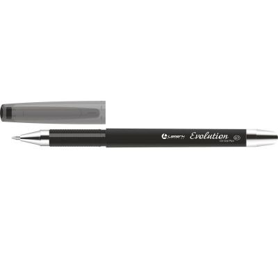 Ручка гел.  Lamark Evolution Oilgel  черная  0.7мм, корпус Soft touch (12)