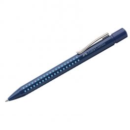 Ручка шар. автом. Faber - Castell Grip 2010, синяя 1.0мм, трехгран.корпус (5)
