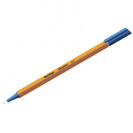 Ручка капиллярная Berlingo Rapido, синяя 0.4мм, трехгр.корпус (12)