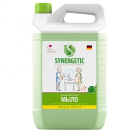 Мыло жидкое  5л  Synergetic «Луговые травы», гипоаллергенное,  канистра (4)