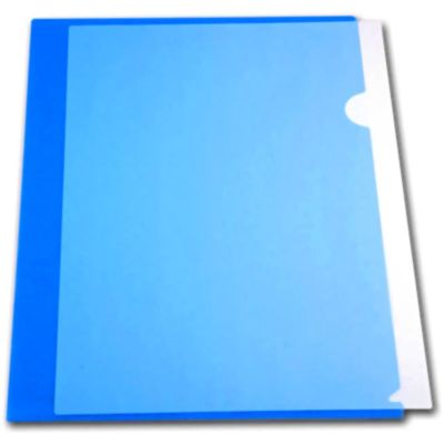Папка - уголок  .А4 Lamark, синяя  0.18мм (20)