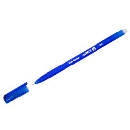 Ручка  Пиши-стирай  гел. Berlingo Apex E, синяя 0.5мм, трехгранная (20)
