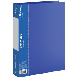Папка F100 Berlingo Standart  синяя,  корешок 30мм (18)