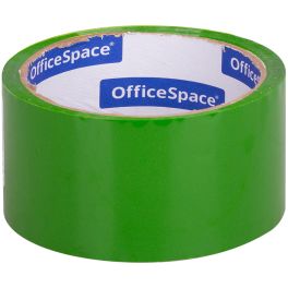 Скотч  цв. зеленый  48мм*40м  OfficeSpace, 45мкм (36)