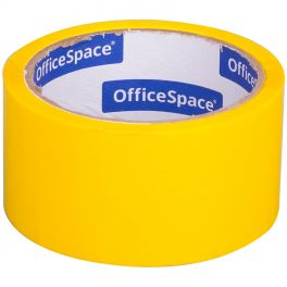 Скотч  цв. желтый  48мм*40м  OfficeSpace, 45мкм (36)