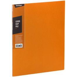 Папка с зажимом  Berlingo Color Zone, Оранжевая  600мкм, 17мм  (30)