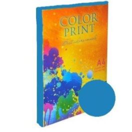 Бумага  А4   80г/м2,  Colop Print  Turquoise, насыщенный голубой, 100л (10)