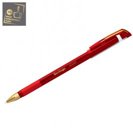 Ручка шар.  Berlingo xGold,  красная  0.7мм, игольчат.стержень (12)