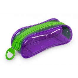 Пенал  Hatber  Zipper фиолетовый