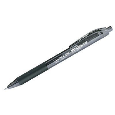 Ручка гел. автом. Berlingo Classic Gel, черная 0.5мм (12)