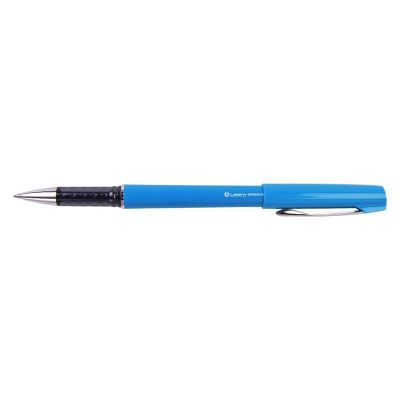 Ручка гел.  Lamark Eurasia  синяя 0.5мм, корпус голубой, мет.након. (12)