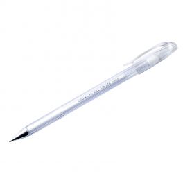 Ручка гел.  Crown  пастель белая 0,7мм, (12)