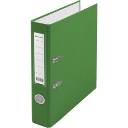 Регистратор  50мм  PVC/бум Lamark  Светло-Зеленый, метал.окантовка/карман (42) собранный
