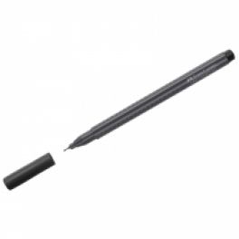 Ручка капиллярная Faber-Castell «Grip Finepen» , черная 0.4мм, трехгранная