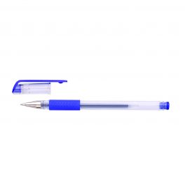 Ручка гел.  Dolce Costo, .синяя 0.5мм, прозр.корпус, рез.держ. (50)