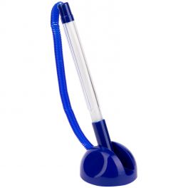 Ручка шар.  .на липучке  OfficeSpace Reception, синяя 0.5мм, корпус синий (24)