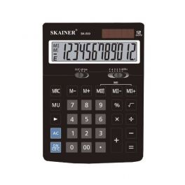 Калькулятор  настольный  Skainer SK-500  12 раз. 120*170мм