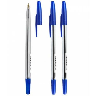 Ручка шар. масл. Стамм Оптима, синяя 0.7мм, корпус синий (50/250)