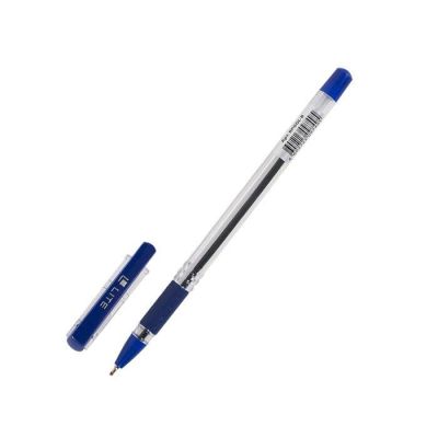 Ручка шар.  LITE GRIP, синяя 0.7мм,резин.грип  (50)