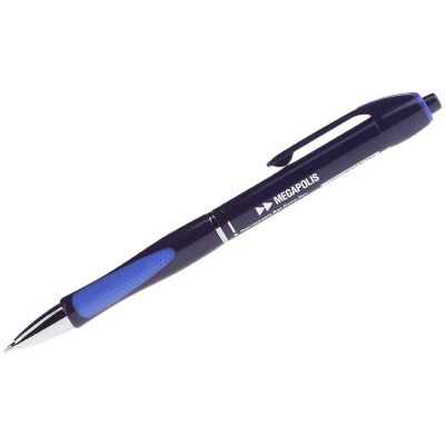 Ручка шар. автом. Erich Krause Megapolis Concept, синяя 0.7/0.35мм (12)
