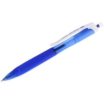Ручка шар. автом. MunHwa Triball, синяя 0.7мм  (12)