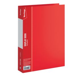 Папка F100 Berlingo Standart  красная,  корешок 30мм (18)