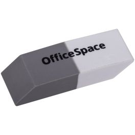 Ластик  OfficeSpace, скошенный, комбинир., термопласт. резина, 41*14*8мм (40)