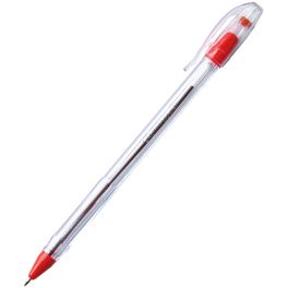 Ручка шар. масл. Crown  красная, 0.7мм (12)
