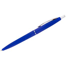 Ручка шар. автом. OfficeSpace Business, синяя 0.7мм, антискол.корпус (24)
