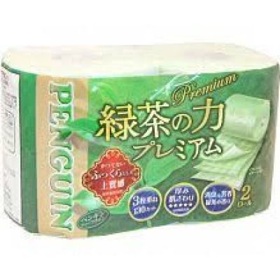 Туалетная бумага 3-х слойная Kaineko Aroma Зеленый чай  (4шт/уп)