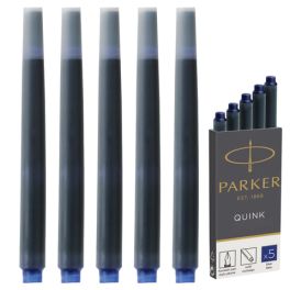 Картридж  Parker  Cartridge Quink синий, длинный (5)