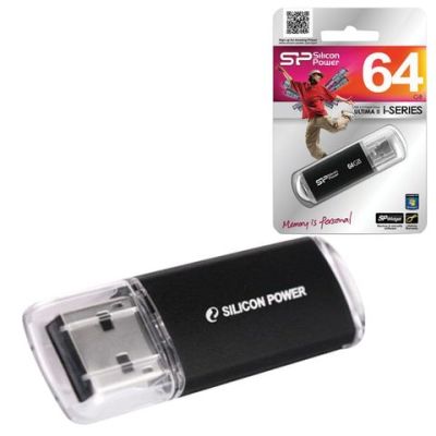 Память USB2.0 Flash DRIVE64 Gb (Silicon Power)