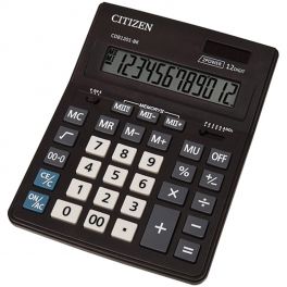 Калькулятор  настольный  Citizen Business Line  CDB1201BK  12 раз., 157*200мм, двойное питание (20)