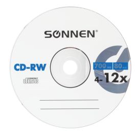 CD-RW  Sonnen 700mb, Bulk  4-12х   (50 )